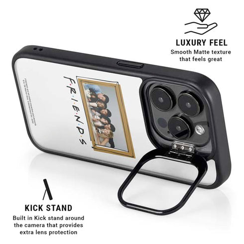 Warner Bros FRIENDS Milkshakes iPhone 16 Pro Kickstand Case